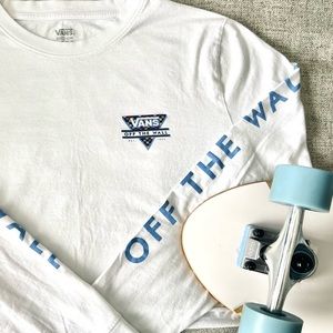 Vans: Long-sleeve Graphic Tee (Cropped)